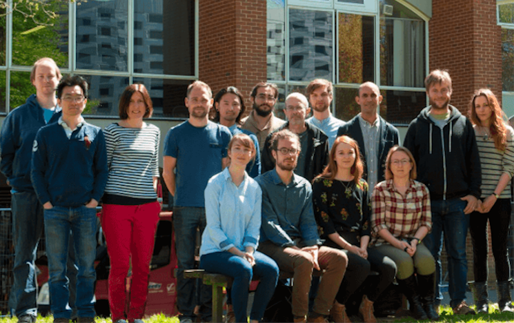 Group photo of researchers at the Ƶ